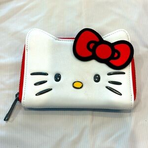 Hello Kitty Sanrio Loungefly Leather Wallet